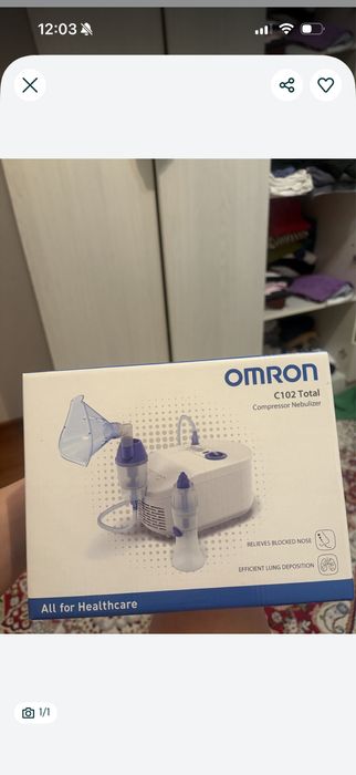 Omron ингалятор новый