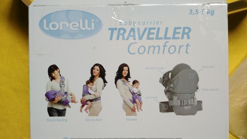 Ново кенгуру Лорели / Lorelli Traveler Comfort