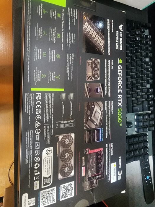 Видеокарта ASUS TUF 5060TI 8GB