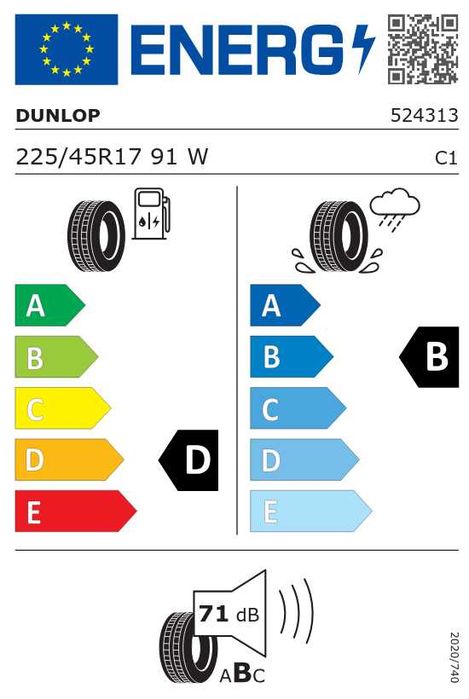 Dunlop SP Sport FastResponse 225/45R17 91W