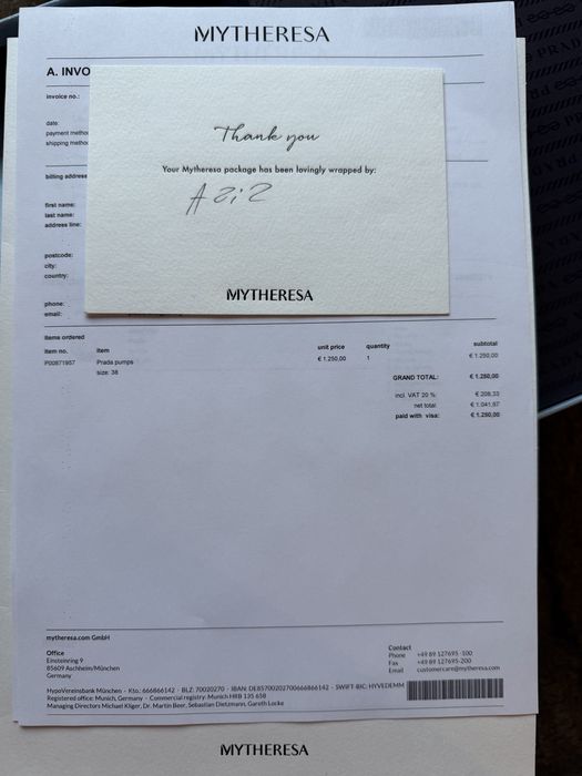 Обувки Prada (ест. кожа)