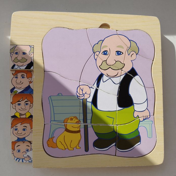 Lot jucării educative lemn tip Montessori – Melissa & Doug, Eichhorn