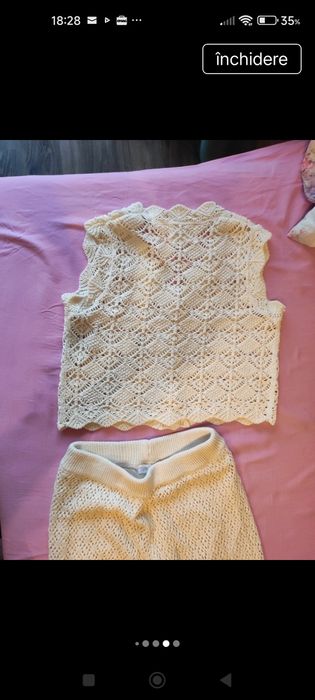 Vând compleu Zara ,in stare foarte buna , pentru fete