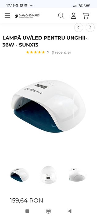 Lampa Daimon Nails Sun X13 unghii gel