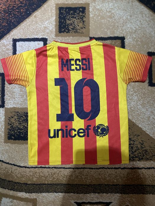 Tricou fotbal Barcelona Copii