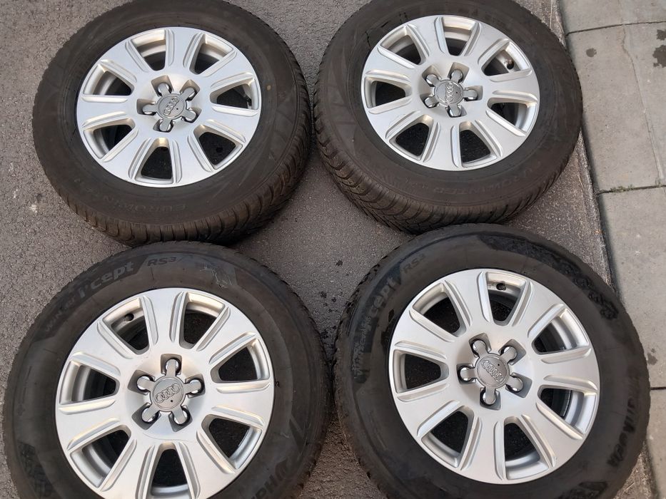 Оригинални Алуминиеви джанти 16цола за Audi Q1.Q3.A6.A4 A3.5×112.