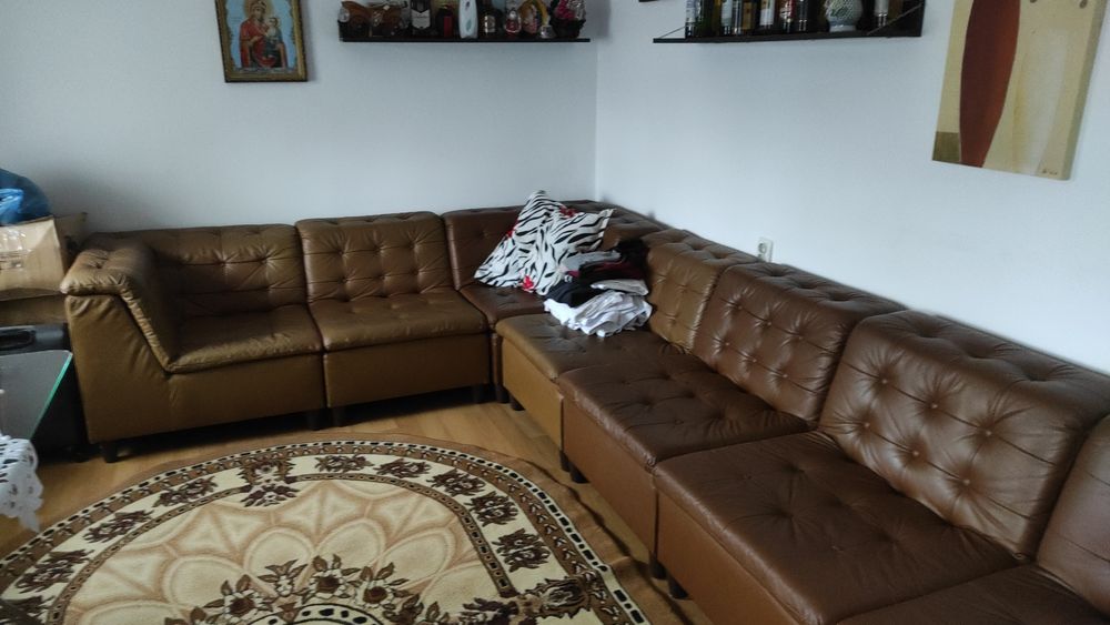 Vând corpuri canapea modulara piele