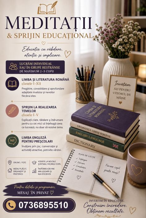 Meditatii Limba Engleză