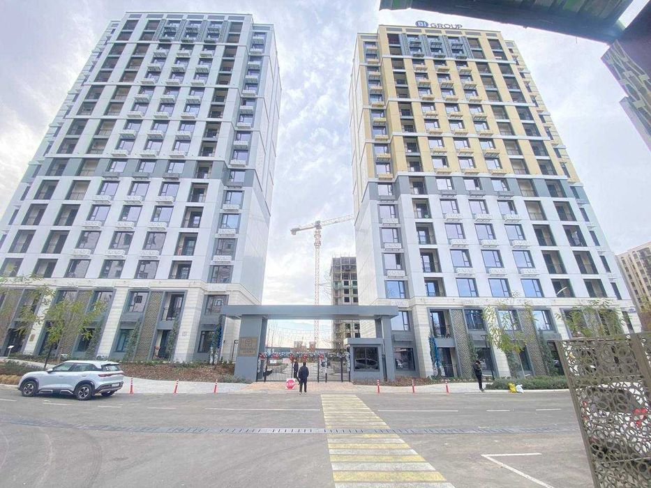 Аренда в Новостройке, М.Улугбекский район, САМПИ, 1-ком квартира. Евро