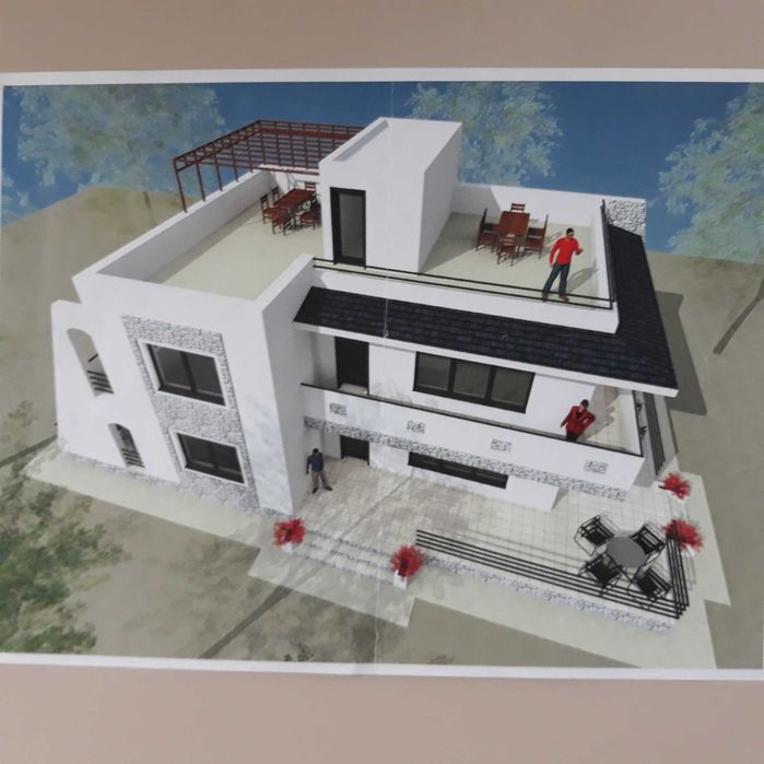 Casă individuală, modernă, complet mobilată in Costinesti