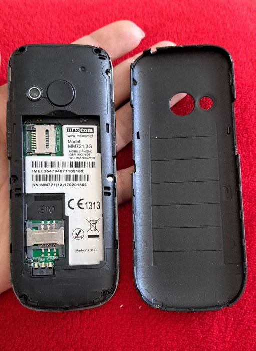 Telefon clasic pentru seniori Maxcom 720