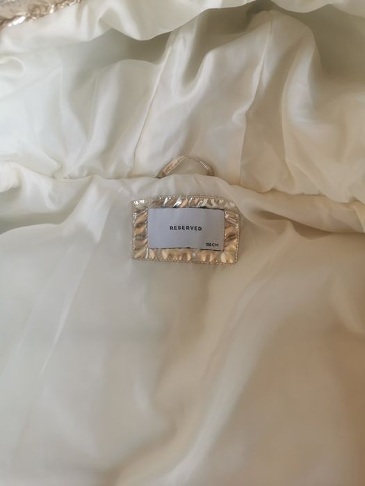 пролетно - есенно яке златисто за момиче размер 158