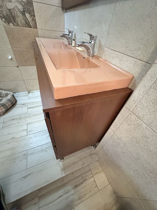 Vand chiuveta dubla si oglinda set