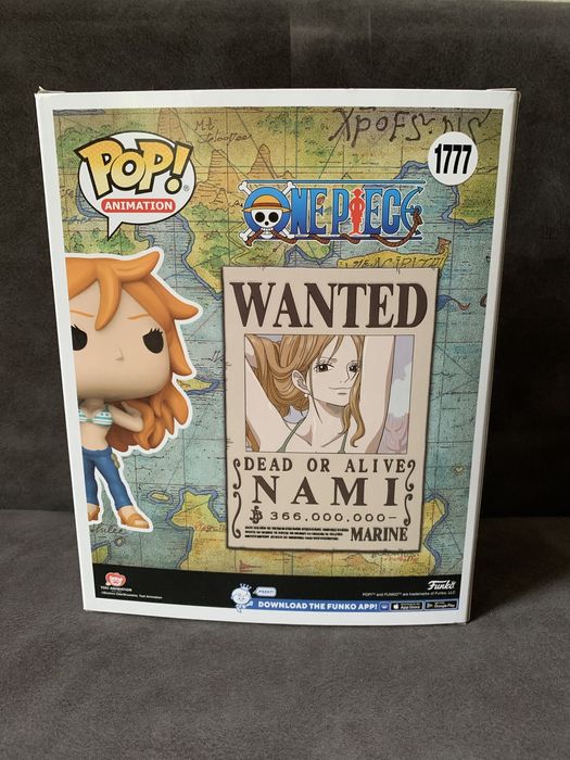 Funko Pop One Piece Nami 1777 Comic Con 2025