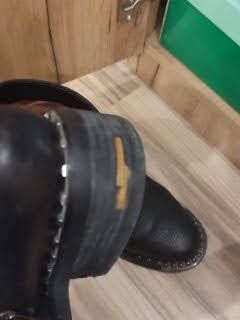 Сапоги баскони. Осень кожа