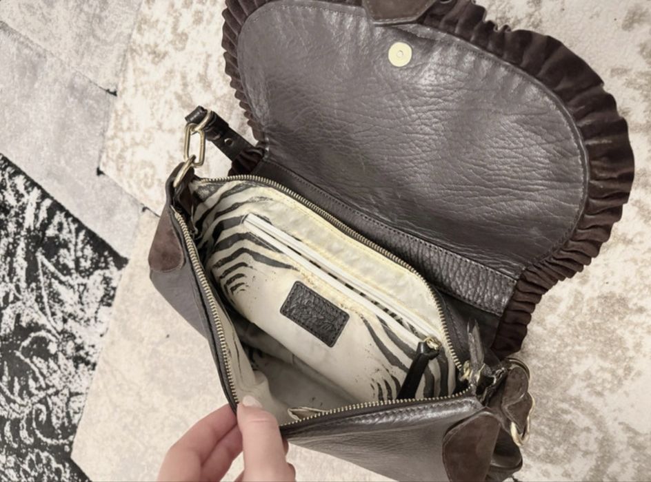 Geanta de umar din piele Roberto Cavalli