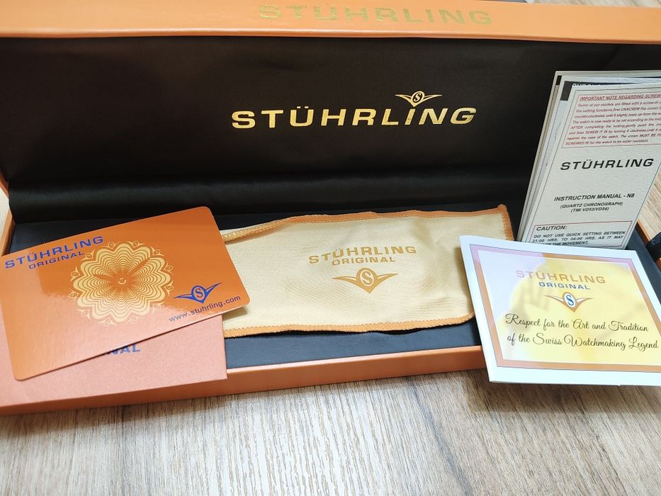Часовник Stuhrling/ Stührling Turbine