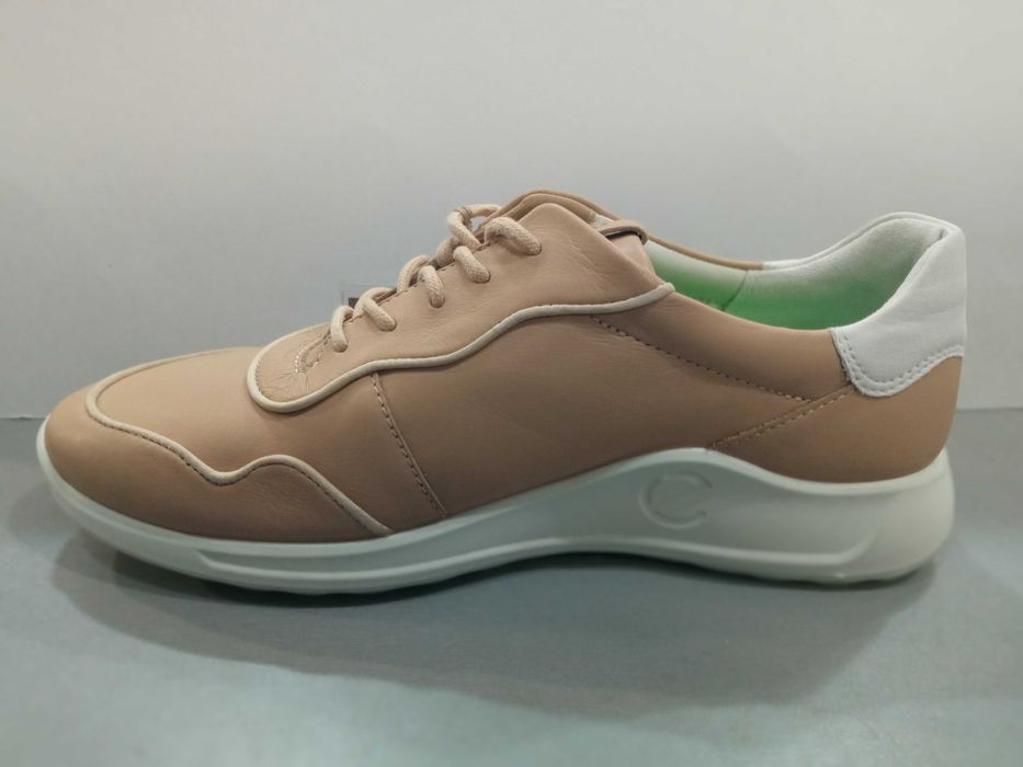 Ecco Leather N37/23,5см.Дамски обувки.Ест.кожа.Нови.Оригинал.