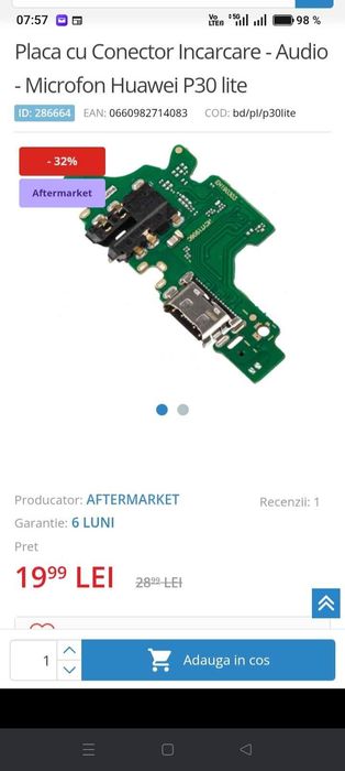 Huawei P30 lite functional , ptr reparat !