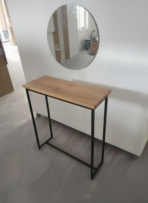 Консоль лофт 25x80x85 см