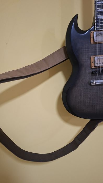 Epiphone SG Modern Figured Black Fade модифицирана електрическа китара