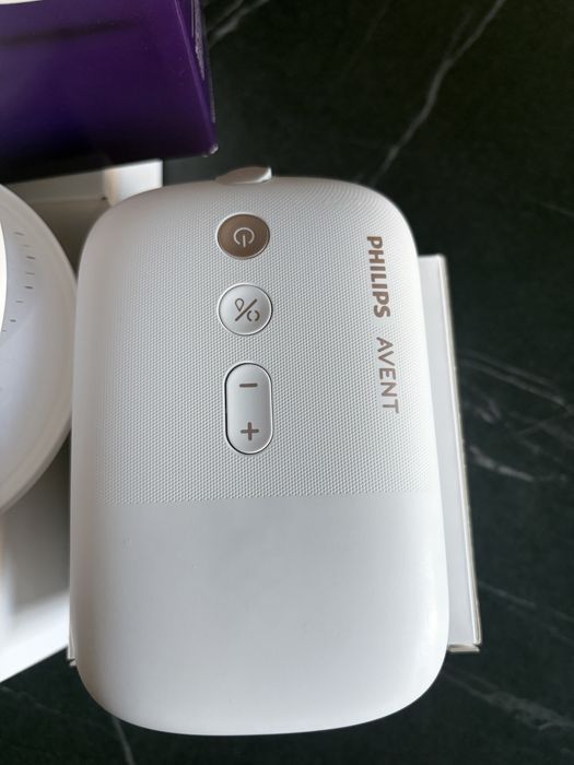 Pompă electrică de muls dublă portabilă Philips Advent