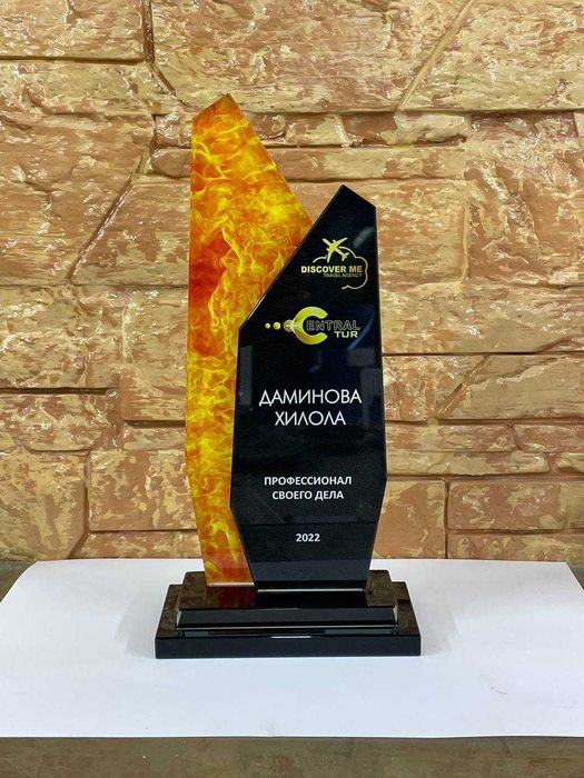 кристалл награда кубок статуэтка сувенир подарок