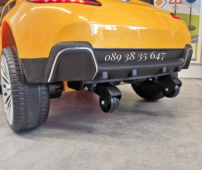 ТОП ЦЕНА!НОВО!Акумулаторна кола DAKOTA YELLOW с 12V батерия,Bluetooth