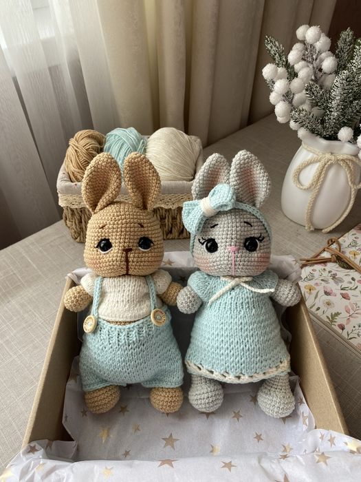 Игрушки вязаные ручной работы!