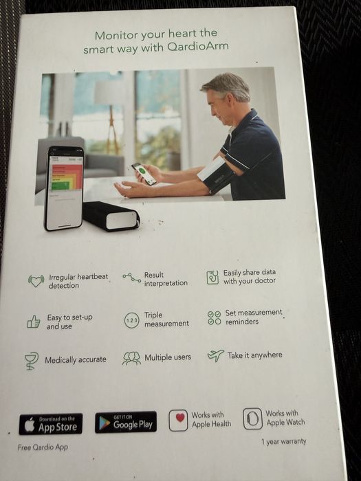 Апарат за кръвно Qardio Wireless Blood Pressure Monitor