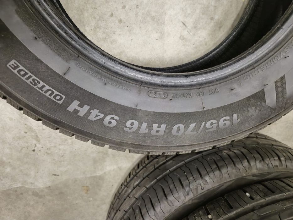 4 anvelope iarna Kumho 195 70 16 ca și noi // rulate max 50km
