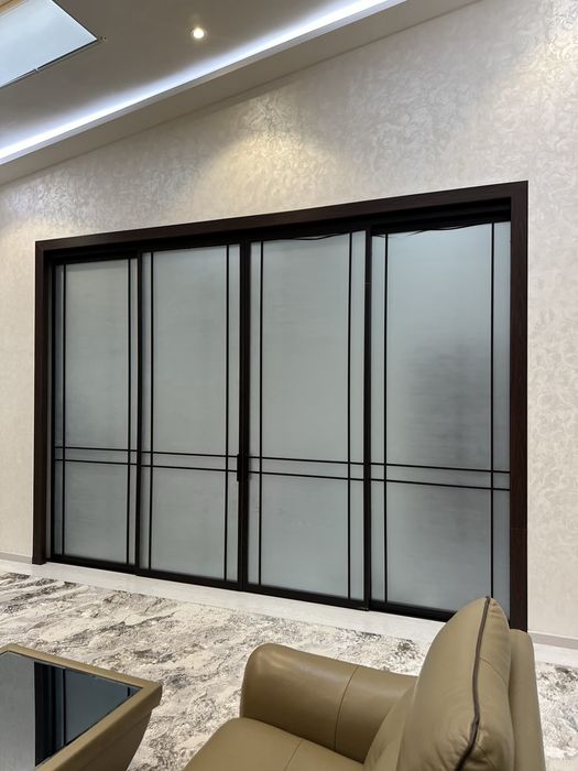 Стеклянные перегородки | Раздвижные двери |Oynali eshiklar |Loft eshik