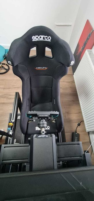 Scaun Simulator SPARCO CIRCUIT II QRT, fara omologare