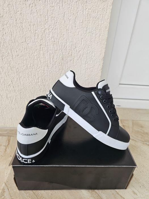 Adidasi d&g portofino cu săculeț si cutie