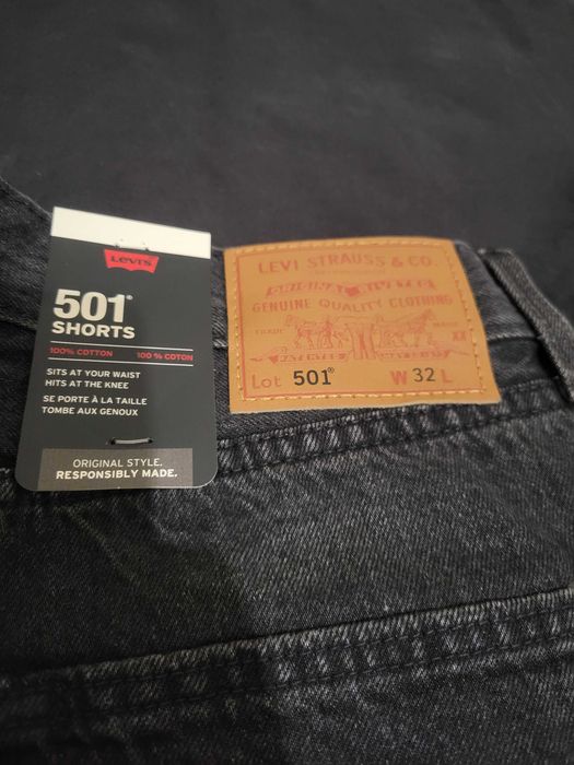Къси дънкови панталони Levi's 501 W32 x 9