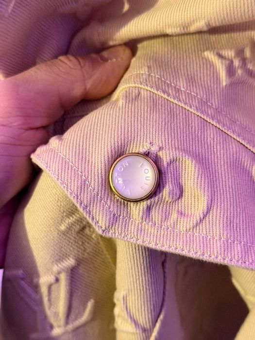 Jacheta Blugi Denim LV Crem