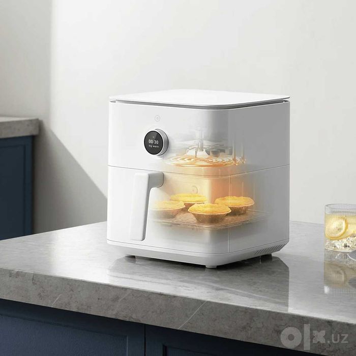 Умный аэрогриль Xiaomi Smart Air Fryer, версия Global, 6.5 л белый