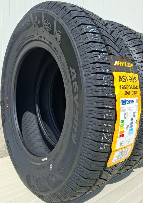 195/70 R15C, 104R, APLUS, Anvelope all season M+S, Aderenta clasa B