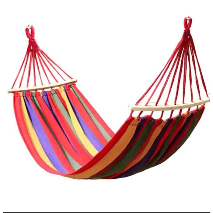Хамак, люлка за къмпинг, градина, плаж, парк, пикник
