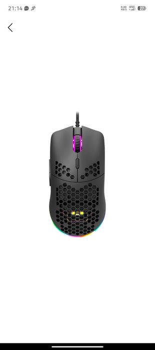 Игровая мышка  CANYON Puncher GM-11, проводная, с RGB подсветкой