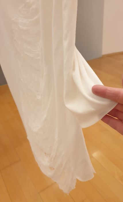 Rochie alba model deosebit, ZIGGO