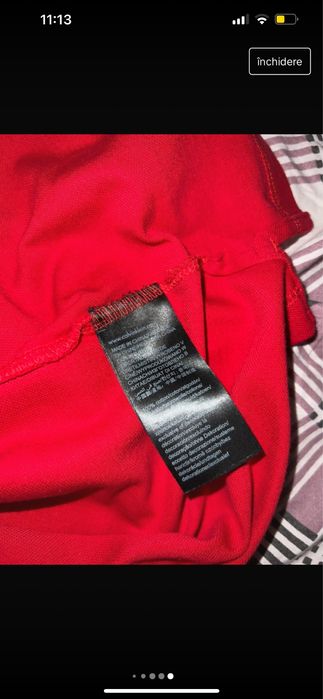 Tricou Calvin Klein jeans rosu