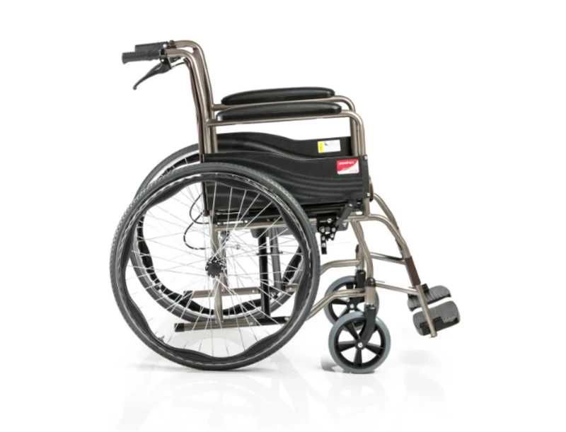 Căruț cu vas toaletă și tavă pentru mâncare