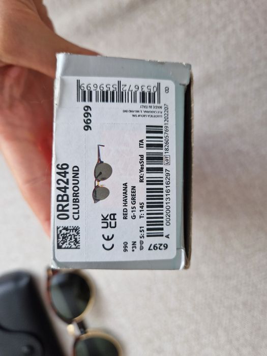 Слънчеви очила Ray Ban Clubround