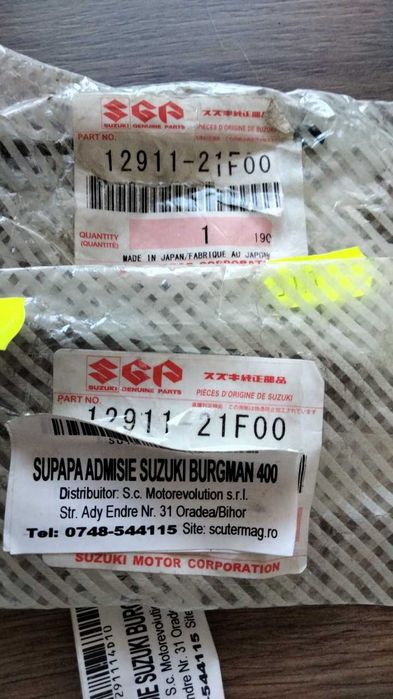 Supapă admisie Suzuki burgman 400, noi !