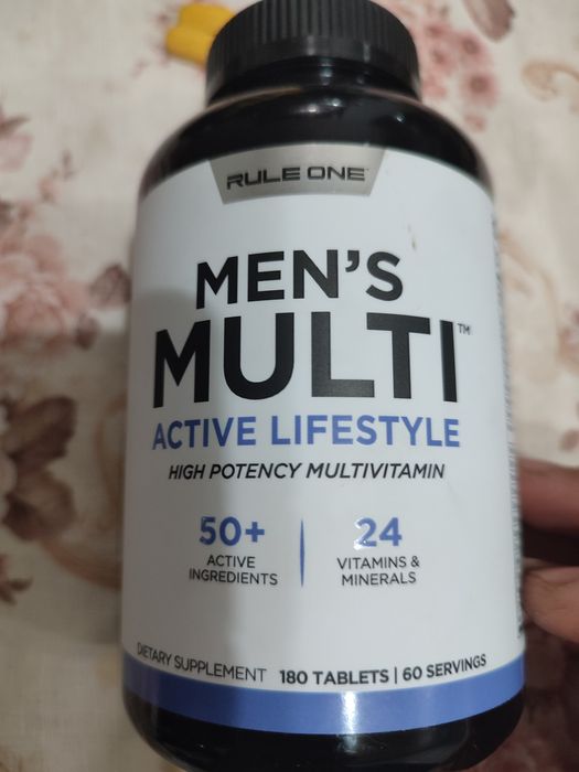 Rule 1 one Mens multi vitamin 90+30