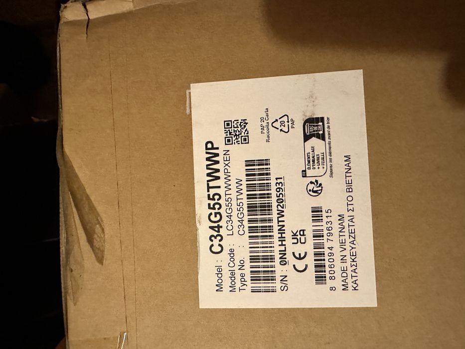 Monitor Curb Samsung Odissey G5 - 34 inch impecabil