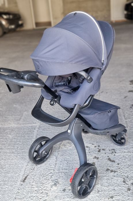 Stokke Xplory V6 2in1 + footmuff + plasa insecte + husa + Suport pahar