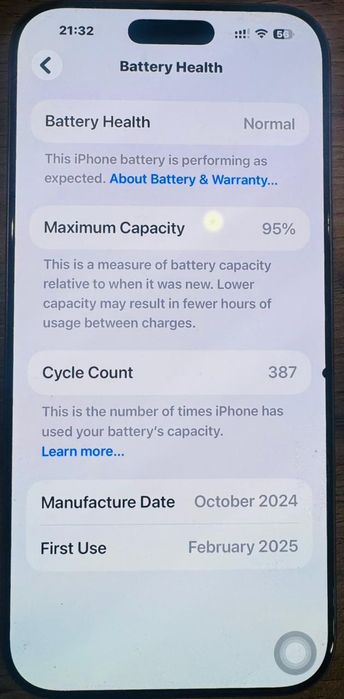 Iphone 16 pro max 256gb