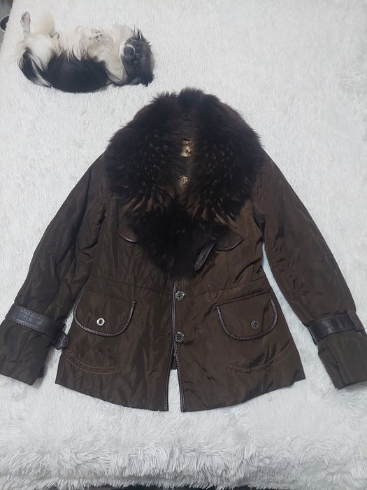 Топло яке естествен косъм